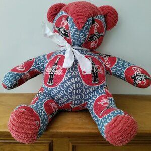 Coca-Cola Jo's Ragtime Teddy Bear Plush Jolene Gould GUC